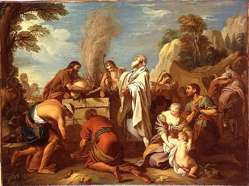 Il sacrificio di Mosè - Beaux, Arts de Paris